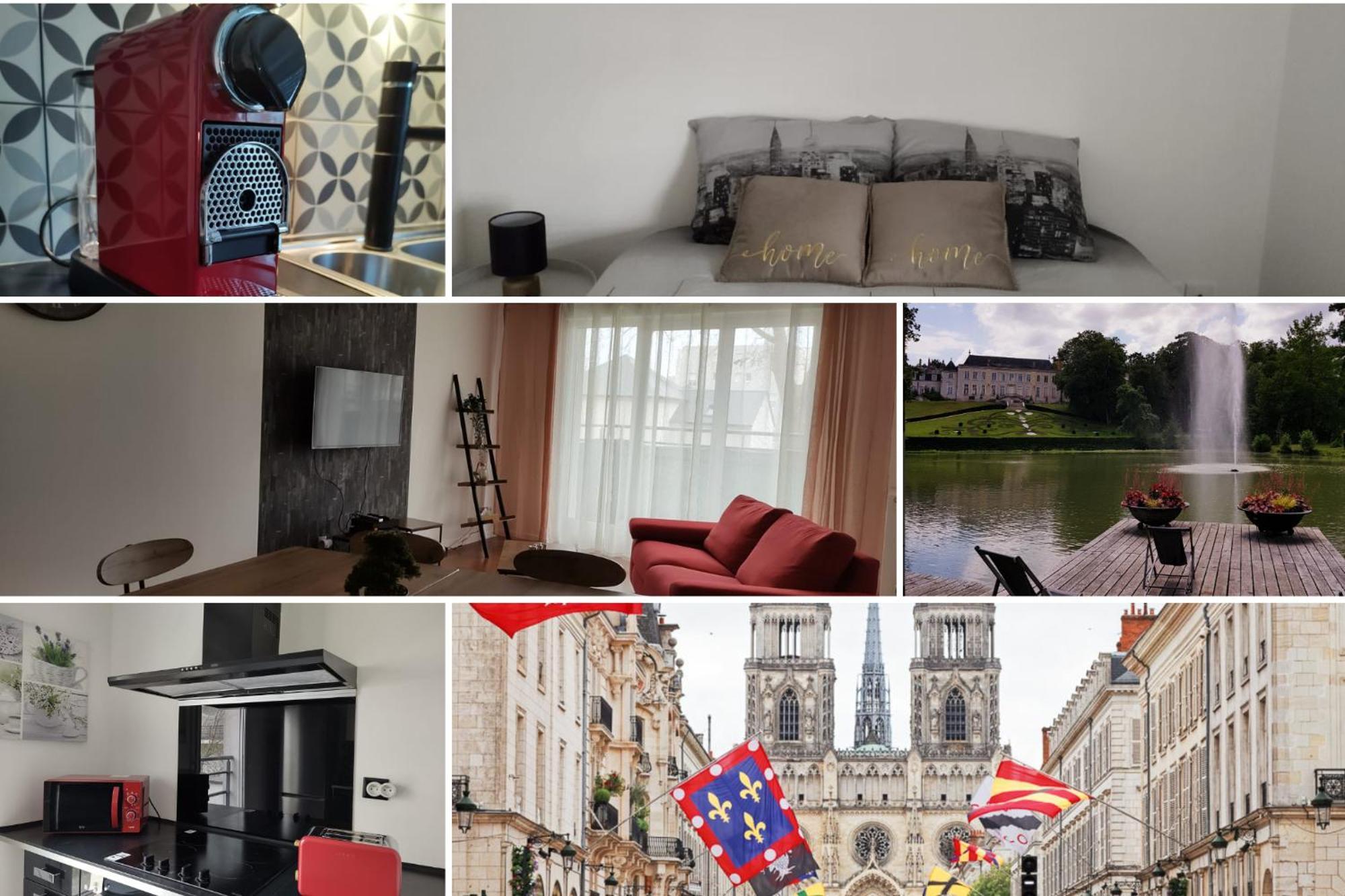 L'Escale Orleanaise Apartment Bagian luar foto