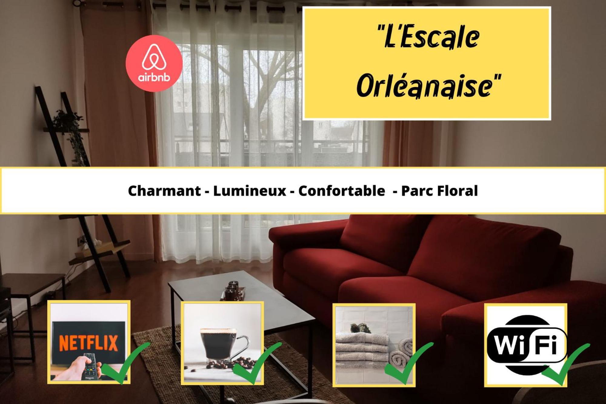 L'Escale Orleanaise Apartment Bagian luar foto